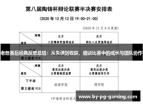 老詹赛后经典反思总结:从失误到收获,细谈比赛中的成长与团队协作 老詹赛后经典反思总结:从失误到收获,细谈比赛中的成长与团队协作